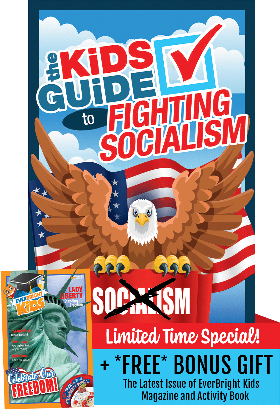 The Kids Guide to Fighting Socialism Free Gift Bundle(03)