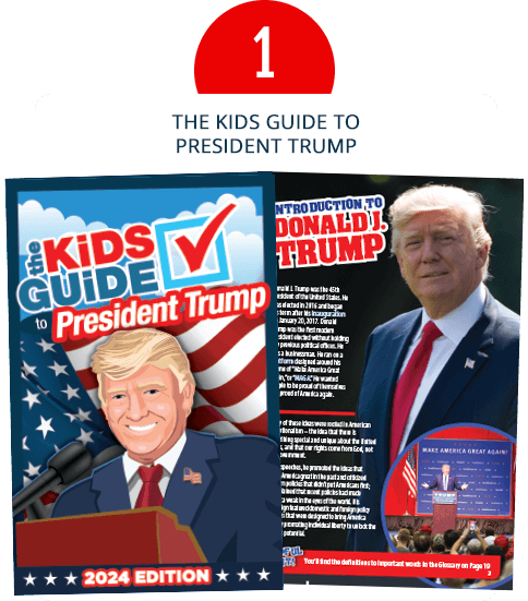 Gift 1: The Kids Guide to President Trump 2024 Edition