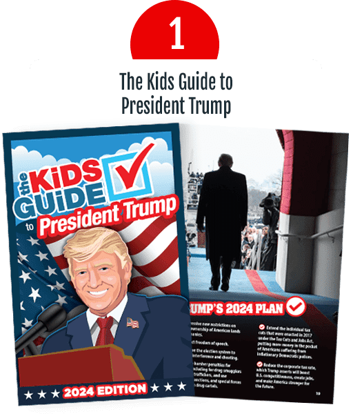 Gift 1: The Kids Guide to President Trump 2024 Edition