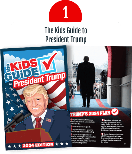 T91 - Offer 1 Gift 1: The Kids Guide to President Trump 2024 Edition