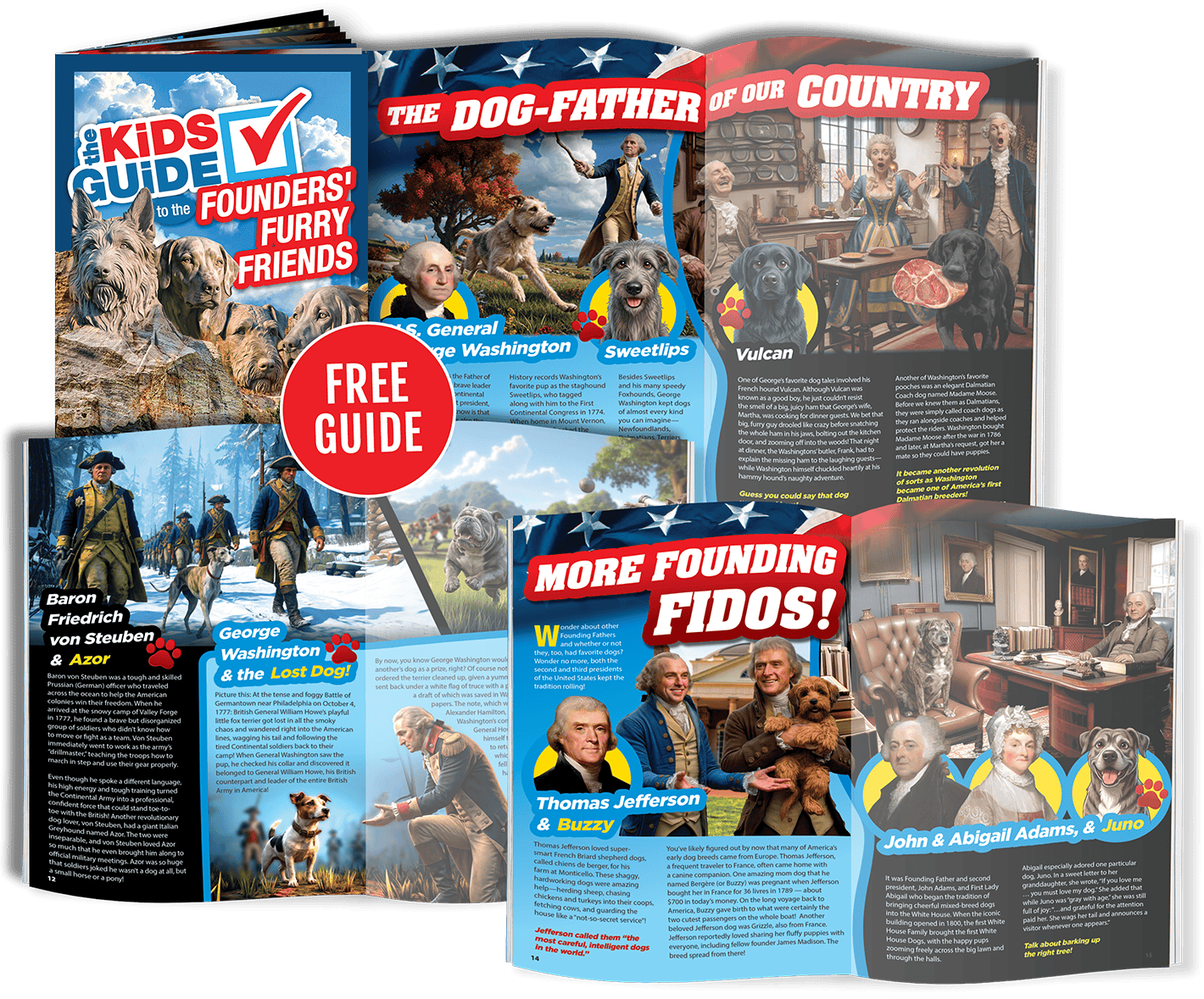 PAGE SPREADS